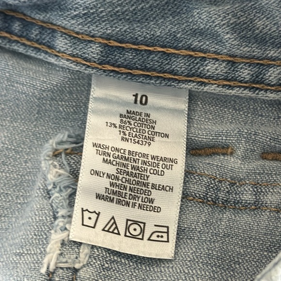 Aeropostale Low Rise Flare small pocket Jeans 10 - Picture 7 of 9